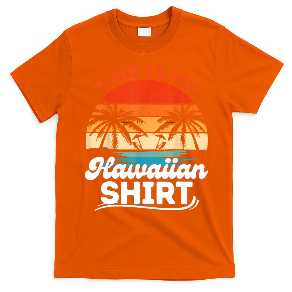 This Is My Hawaiian Retro Summer Vacation Party Hawaii T-Shirt