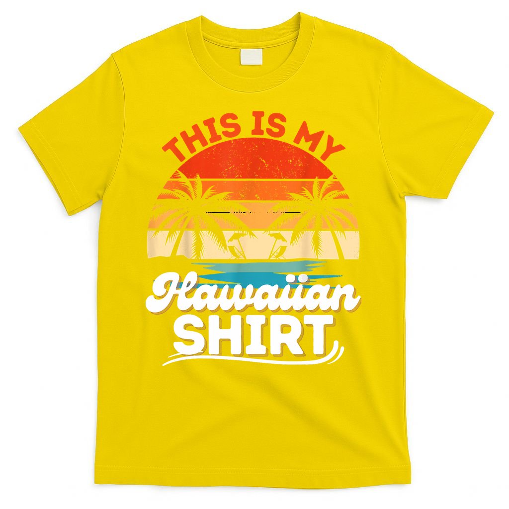 This Is My Hawaiian Retro Summer Vacation Party Hawaii T-Shirt