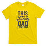 This is What an Amazing Dad Looks Like T-Shirt