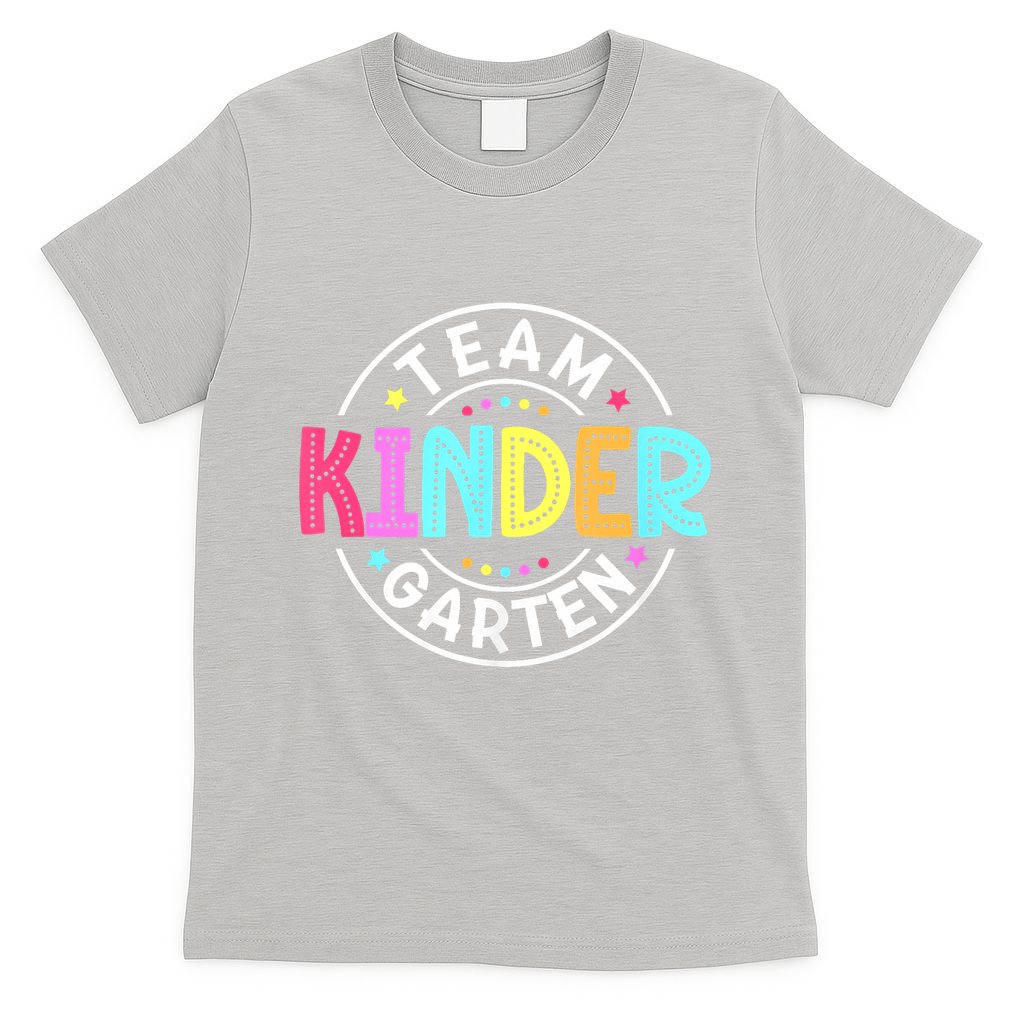 Team Kindergarten Teacher Back To School Kindergarten Squad T-Shirt