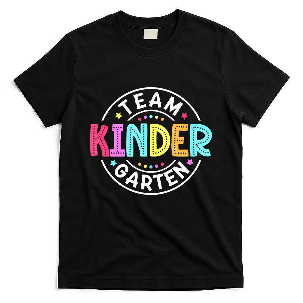 Team Kindergarten Teacher Back To School Kindergarten Squad T-Shirt