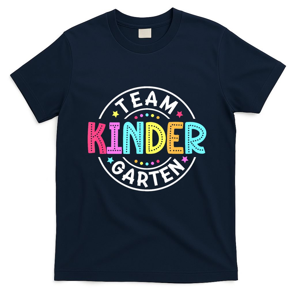 Team Kindergarten Teacher Back To School Kindergarten Squad T-Shirt