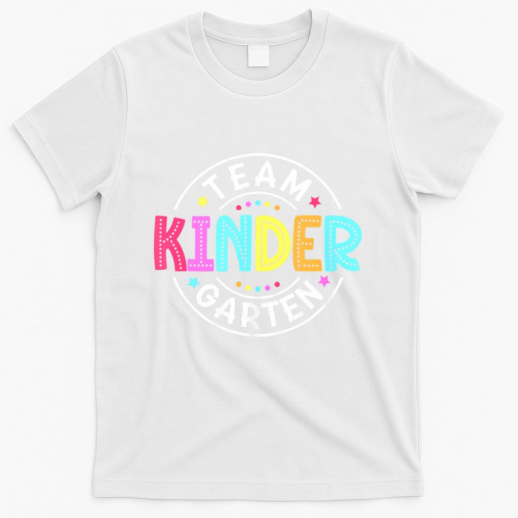 Team Kindergarten Teacher Back To School Kindergarten Squad T-Shirt