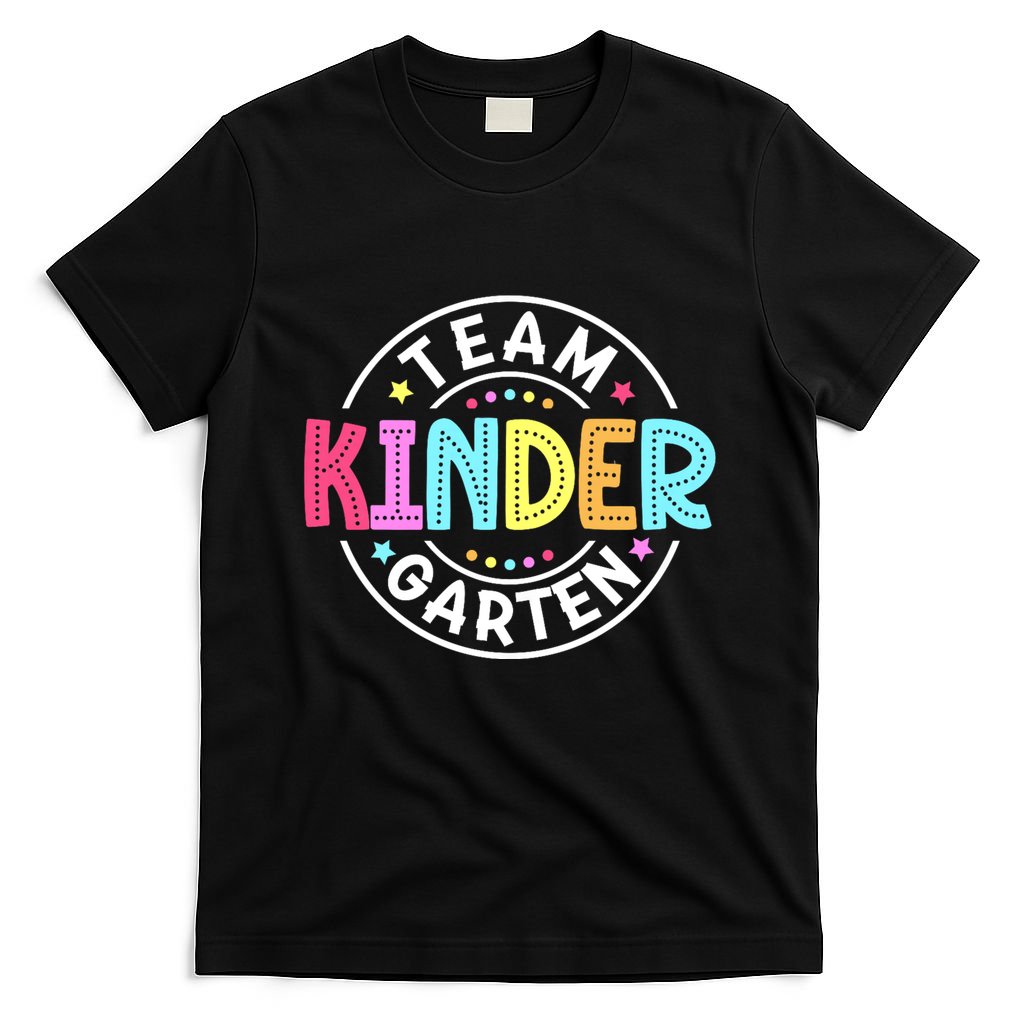 Team Kindergarten Teacher Back To School Kindergarten Squad T-Shirt