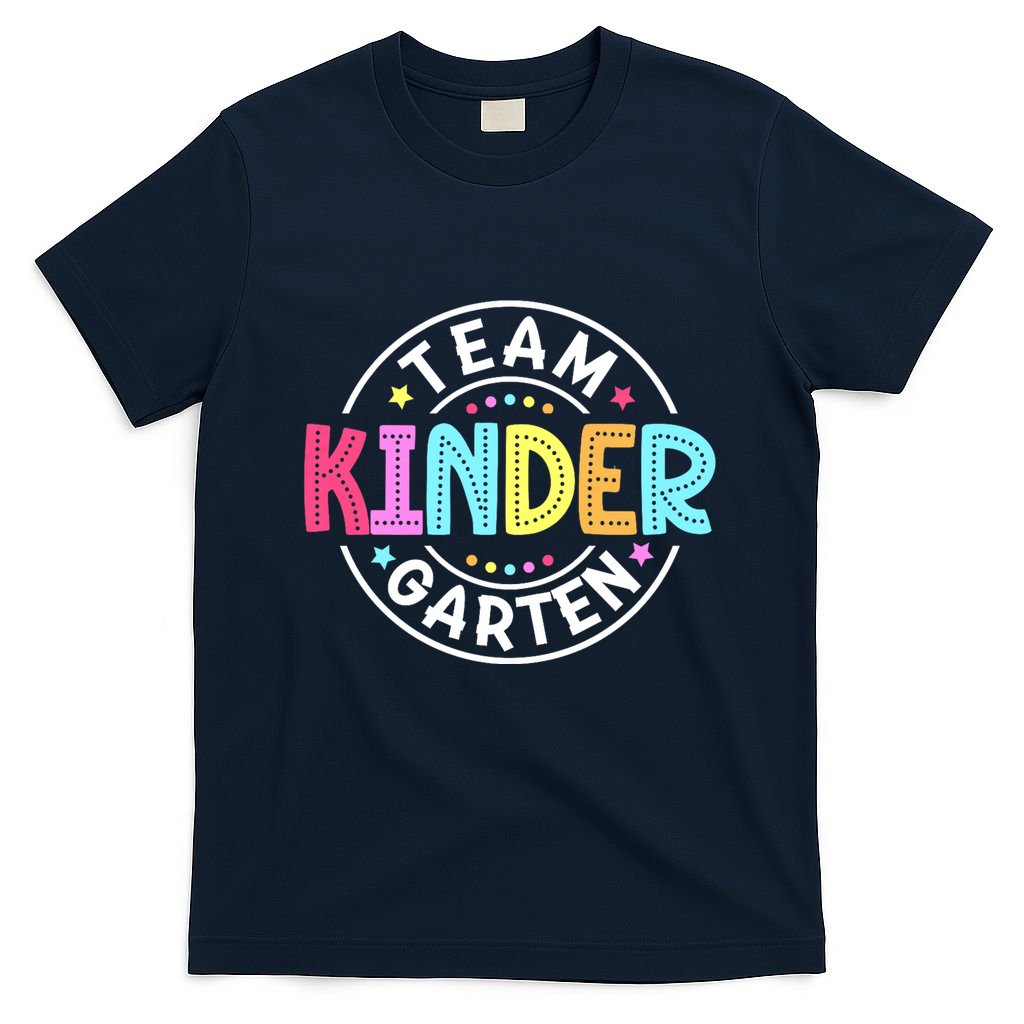 Team Kindergarten Teacher Back To School Kindergarten Squad T-Shirt