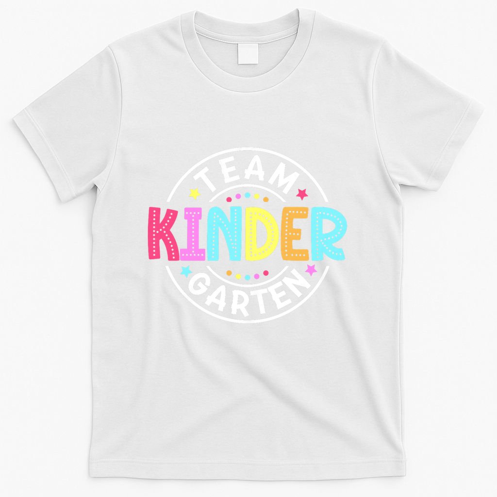 Team Kindergarten Teacher Back To School Kindergarten Squad T-Shirt