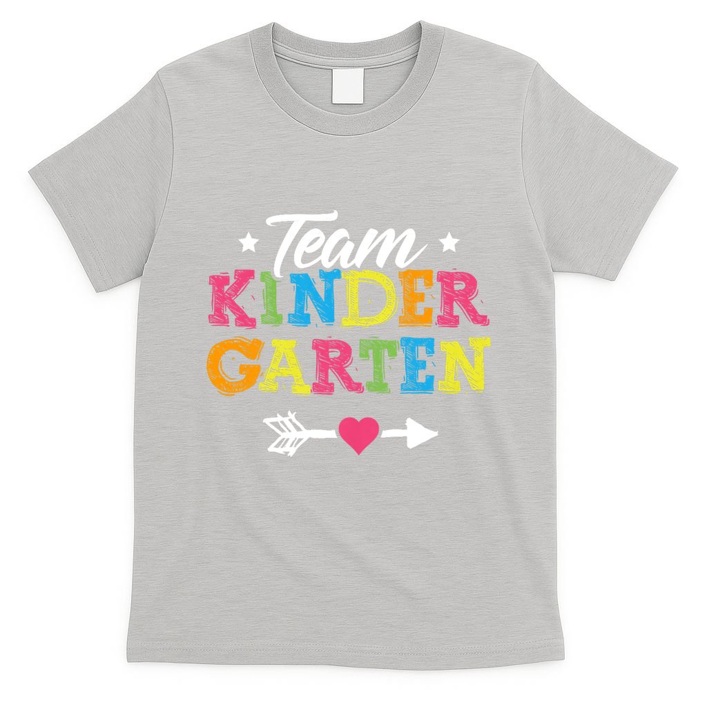Team Kindergarten Teacher Student Back To School T-Shirt