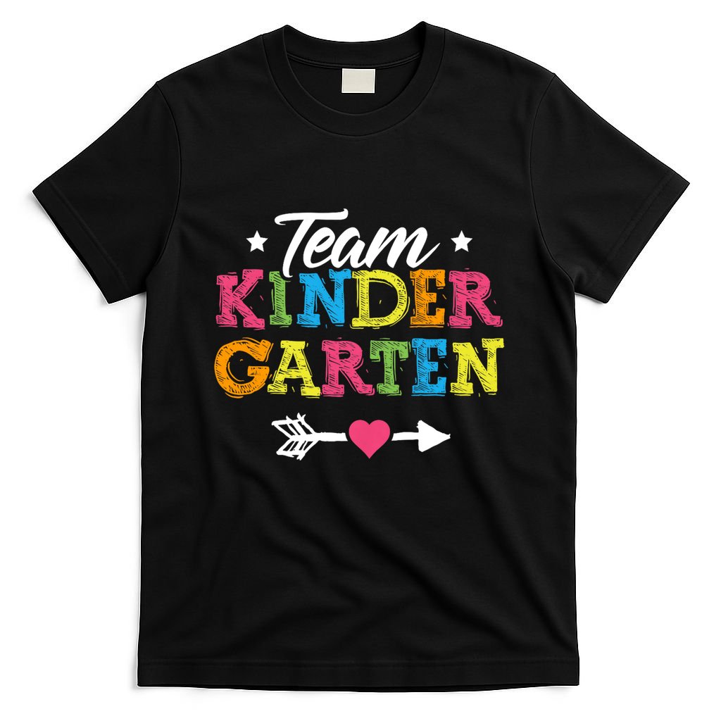 Team Kindergarten Teacher Student Back To School T-Shirt
