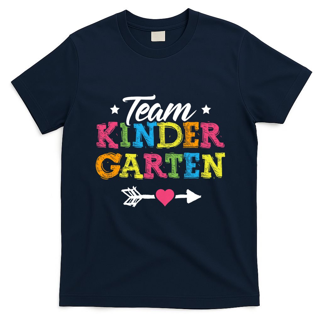Team Kindergarten Teacher Student Back To School T-Shirt