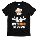 Trump Make Bitcoin Great Again Funny Maga Pro Trump T-Shirt