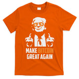 Trump Make Bitcoin Great Again Funny Maga Pro Trump T-Shirt