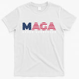 Trump Maga Freedom Never Surrender 4th Of July 2024 Usa Flag Hoodie T-Shirt