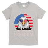 The Metric System CanT Measure Freedom Eagle 4th Of July T-Shirt