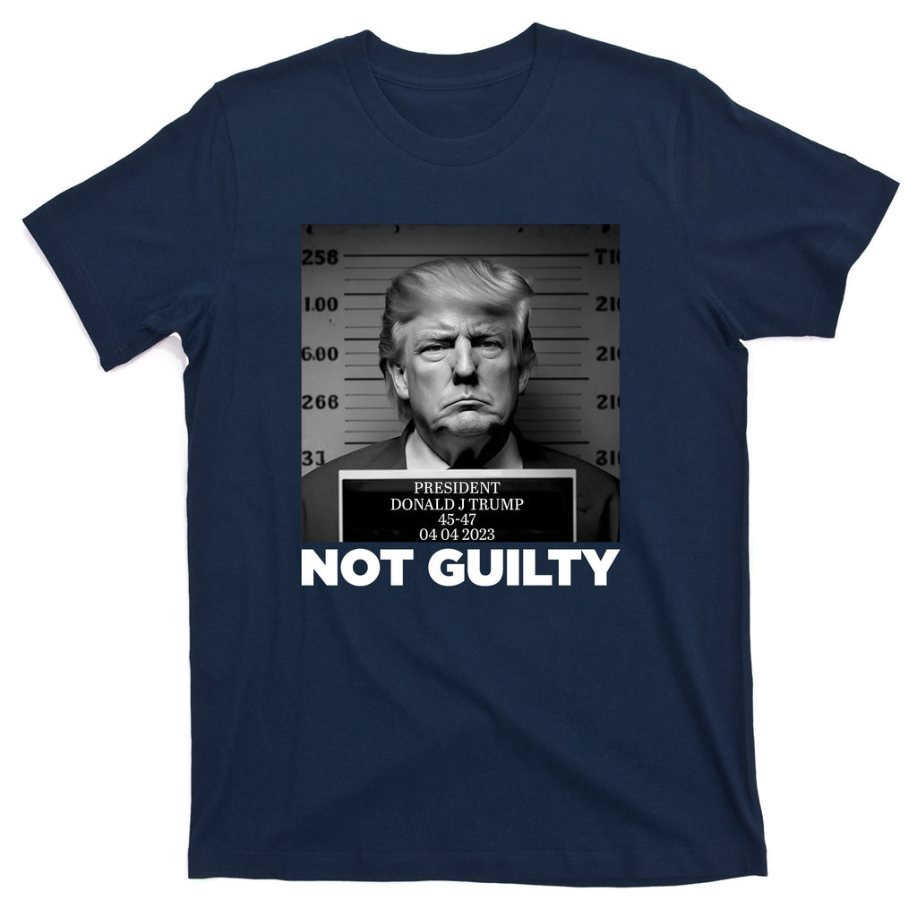 Trump Mug Shot, Trump Not Guilty Pro Trump Supporter T-Shirt