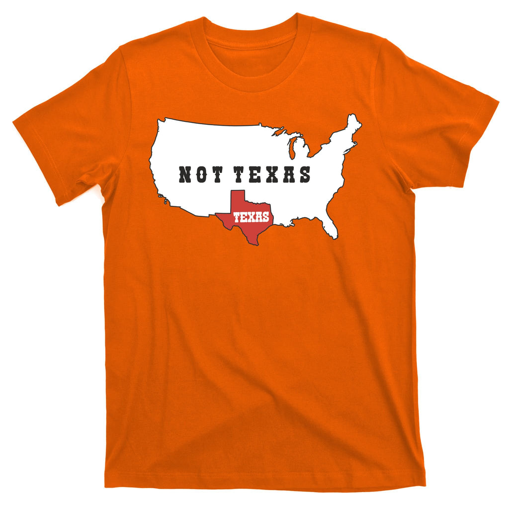 Texas Not Texas Map T-Shirt