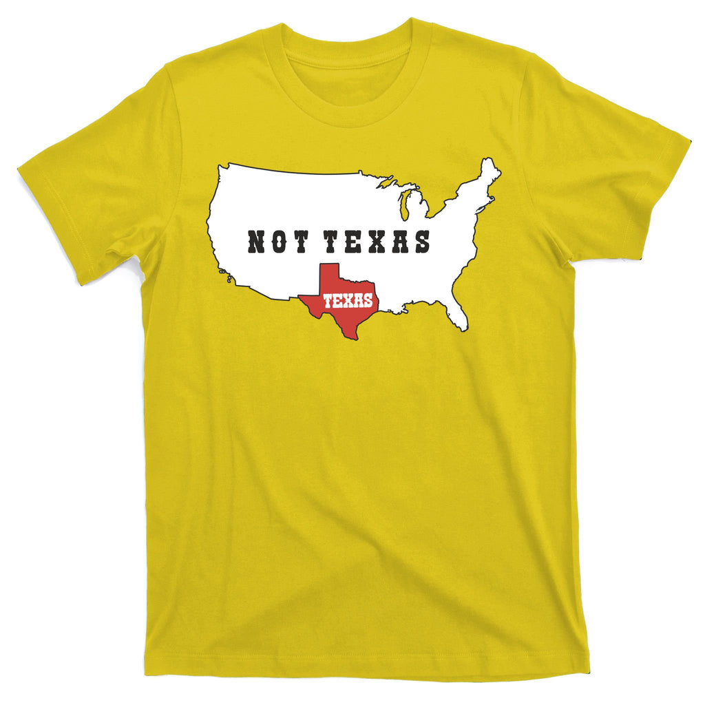 Texas Not Texas Map T-Shirt