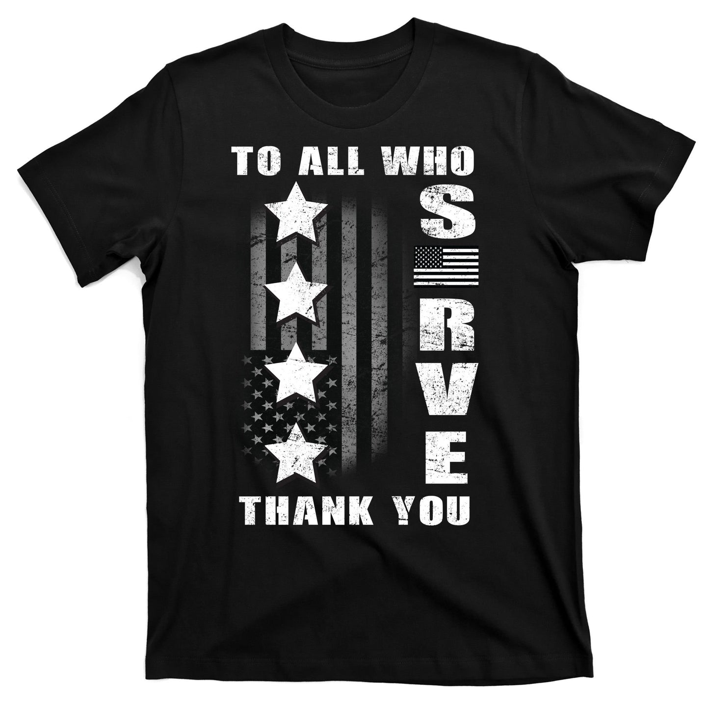 To All Who Served Thank You T-Shirt