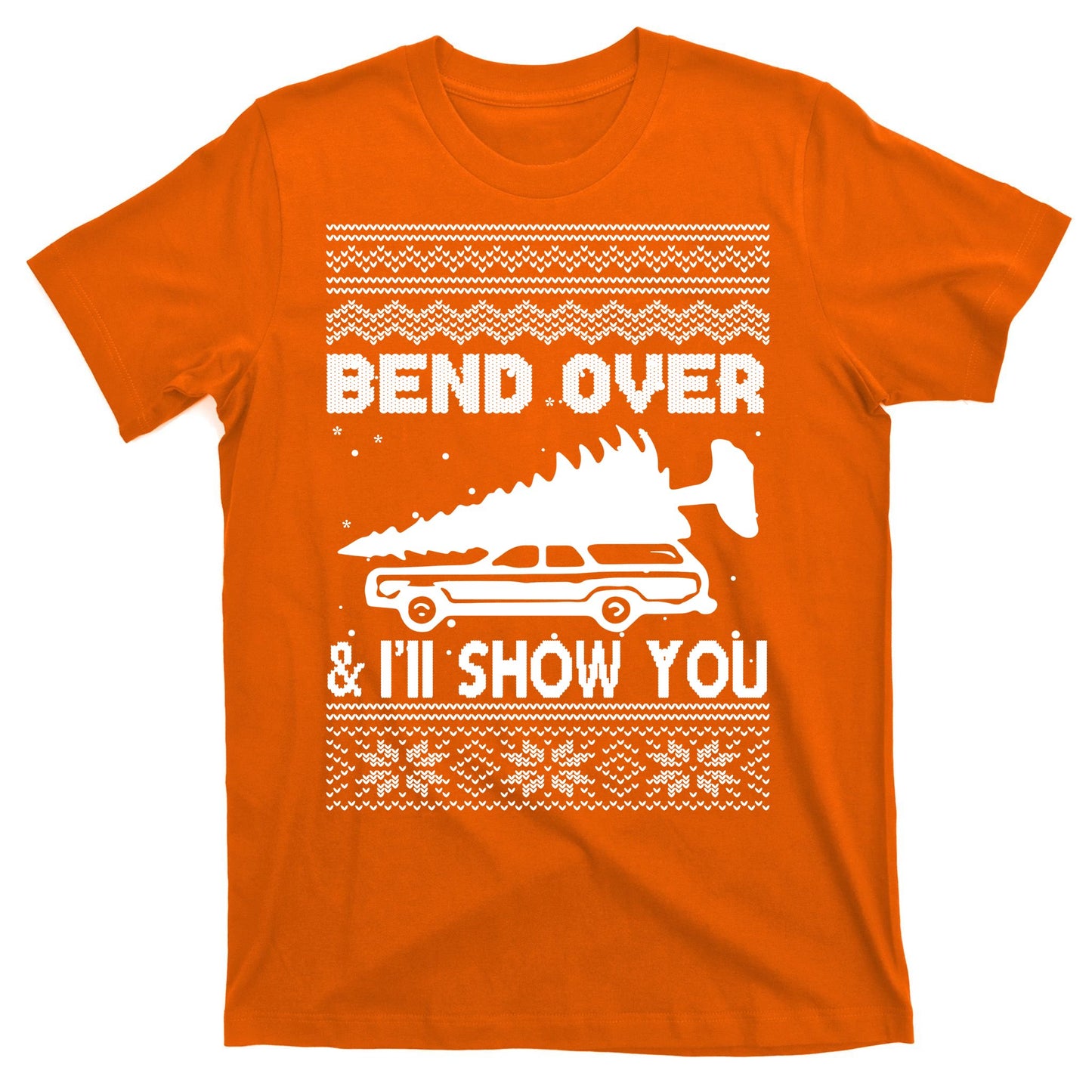 Todd Margo Couples Ugly Christmas Vacation I'll Show You T-Shirt