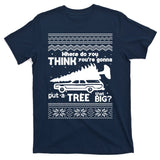 Todd Margo Couples Ugly Christmas Vacation Tree T-Shirt