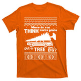 Todd Margo Couples Ugly Christmas Vacation Tree T-Shirt