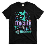 Teacher Of Tiny Mermaid Mermazing Back To School Girls Women T-Shirt