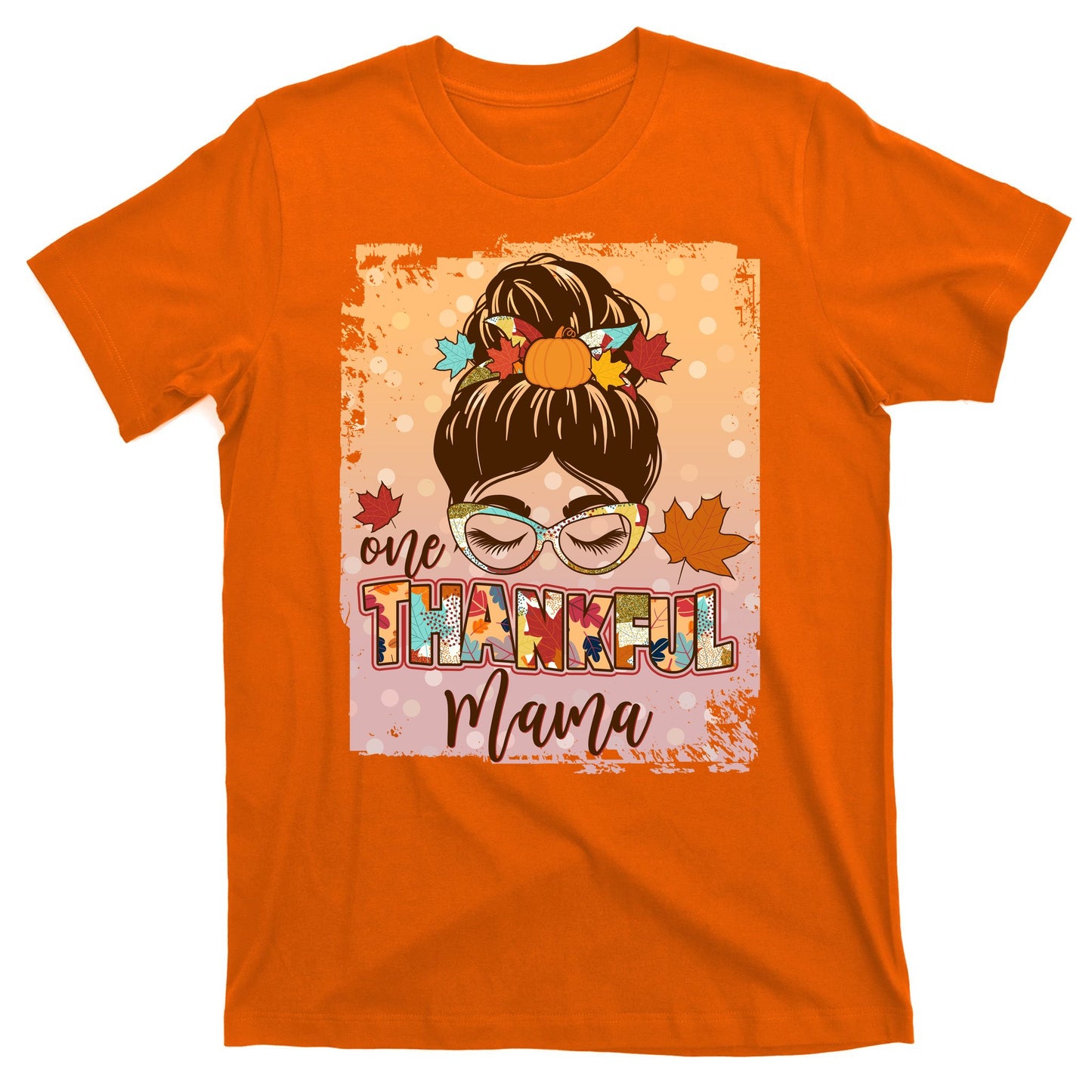 Thanksgiving One Thankful Mama T-Shirt