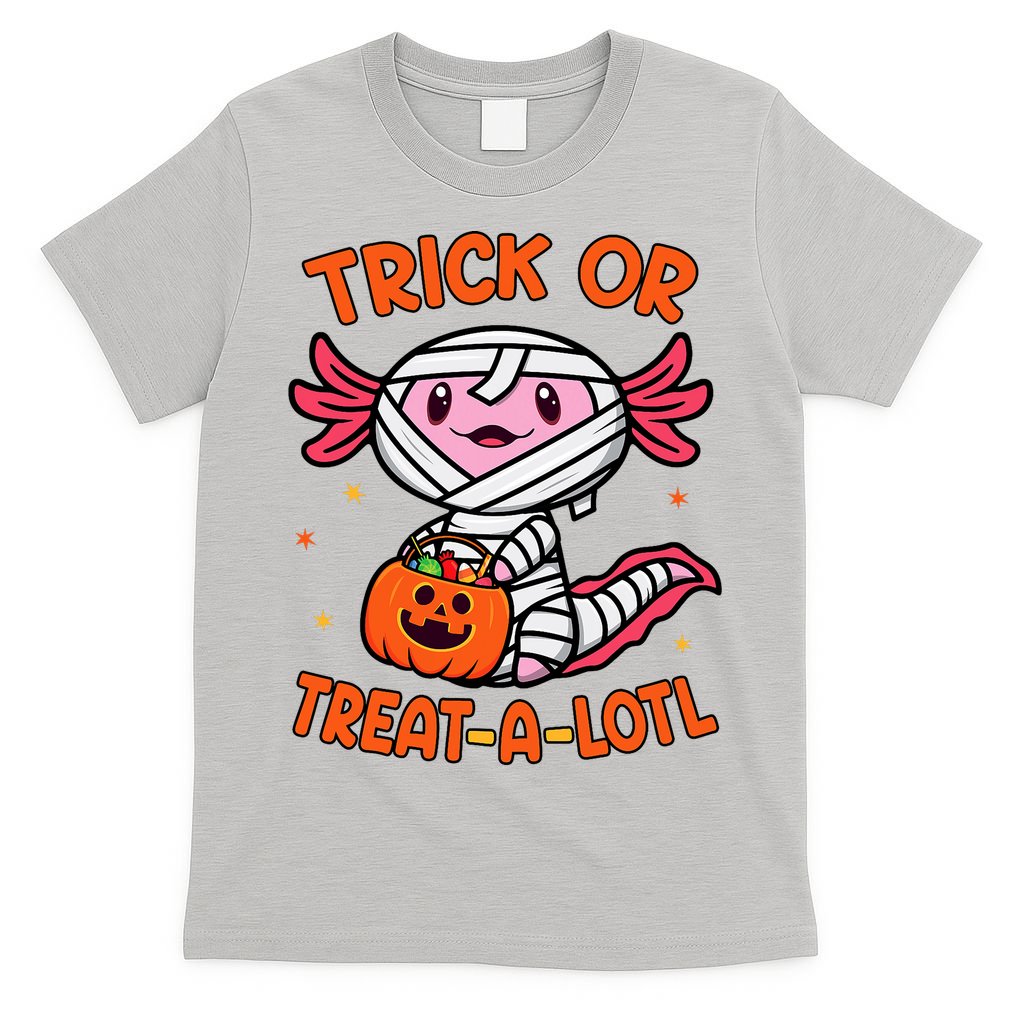 Trick Or Treat A Lotl Axolotl Halloween Costume T-Shirt