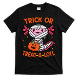 Trick Or Treat A Lotl Axolotl Halloween Costume T-Shirt