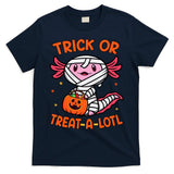 Trick Or Treat A Lotl Axolotl Halloween Costume T-Shirt
