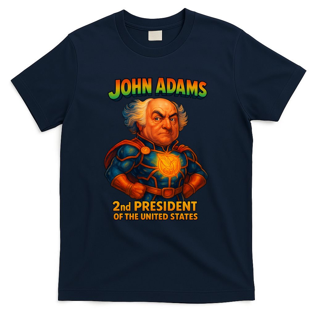 The Presidential Chronicles John Adams T-Shirt