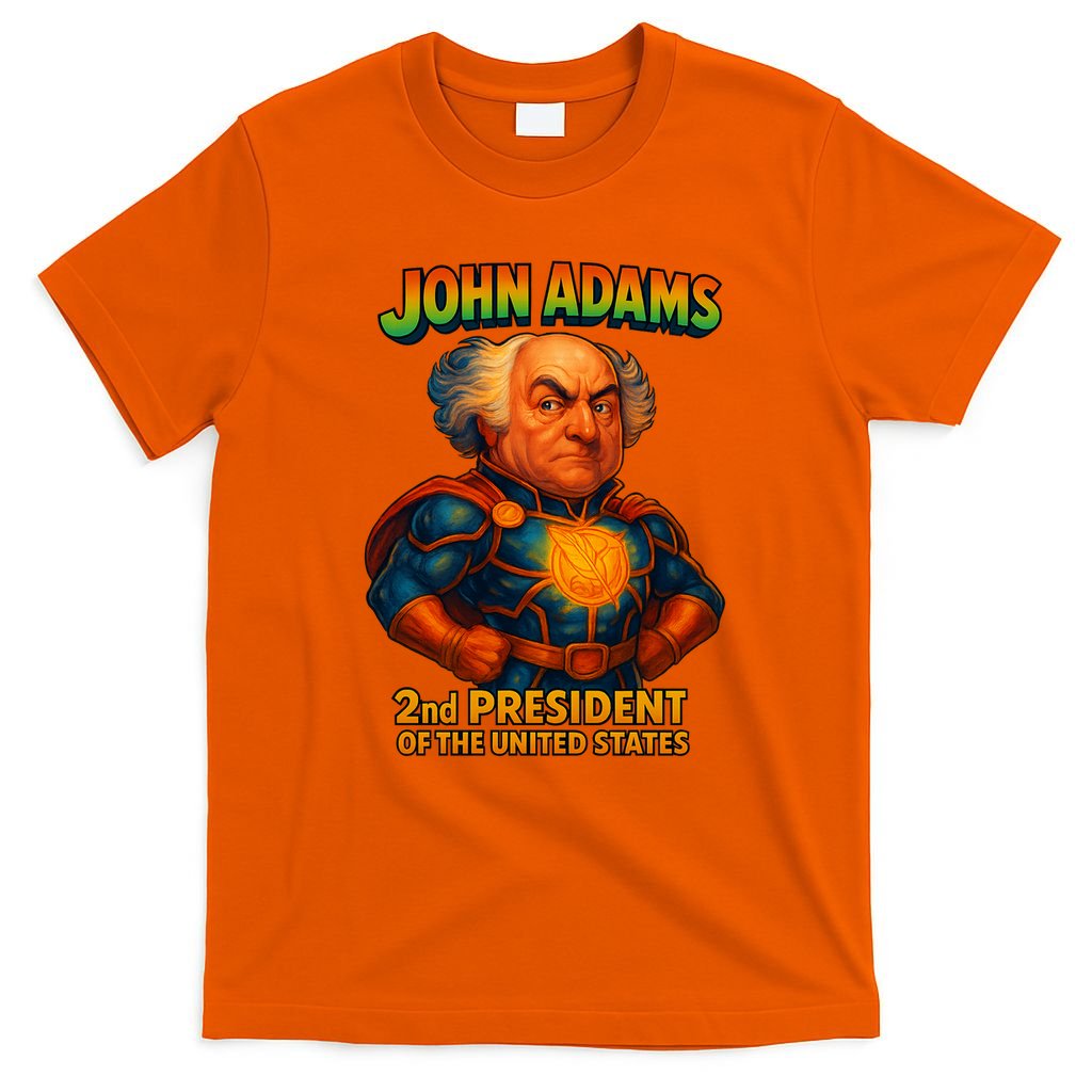 The Presidential Chronicles John Adams T-Shirt