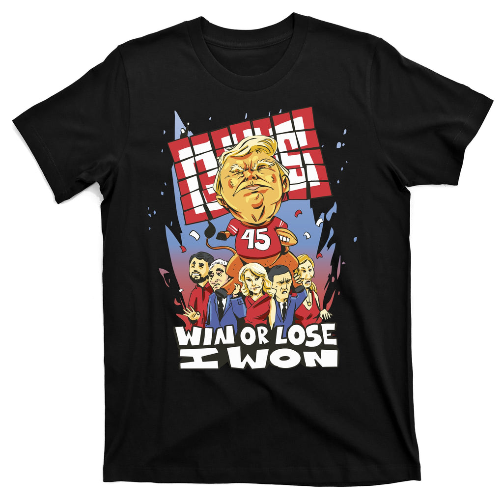 Trump Politician Football Parody T-Shirt