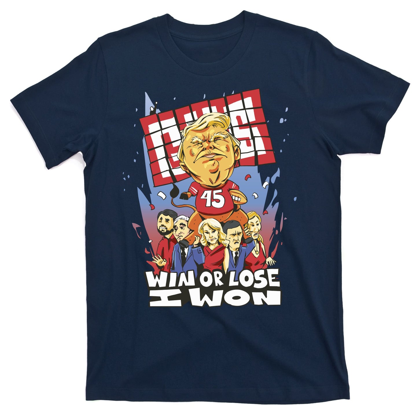 Trump Politician Football Parody T-Shirt