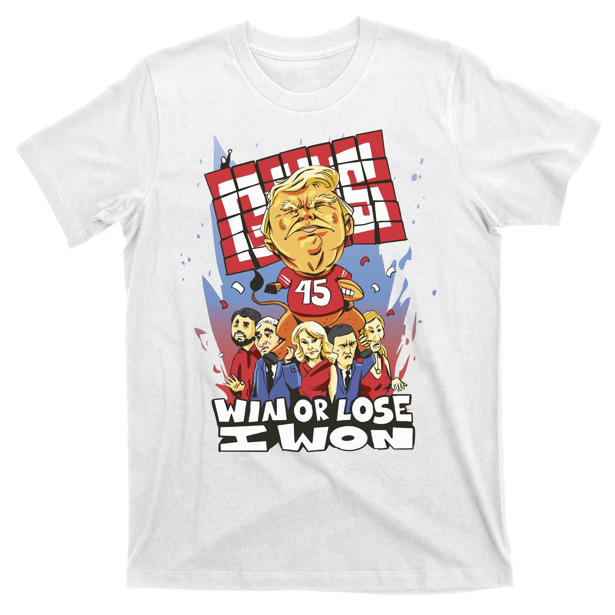 Trump Politician Football Parody T-Shirt