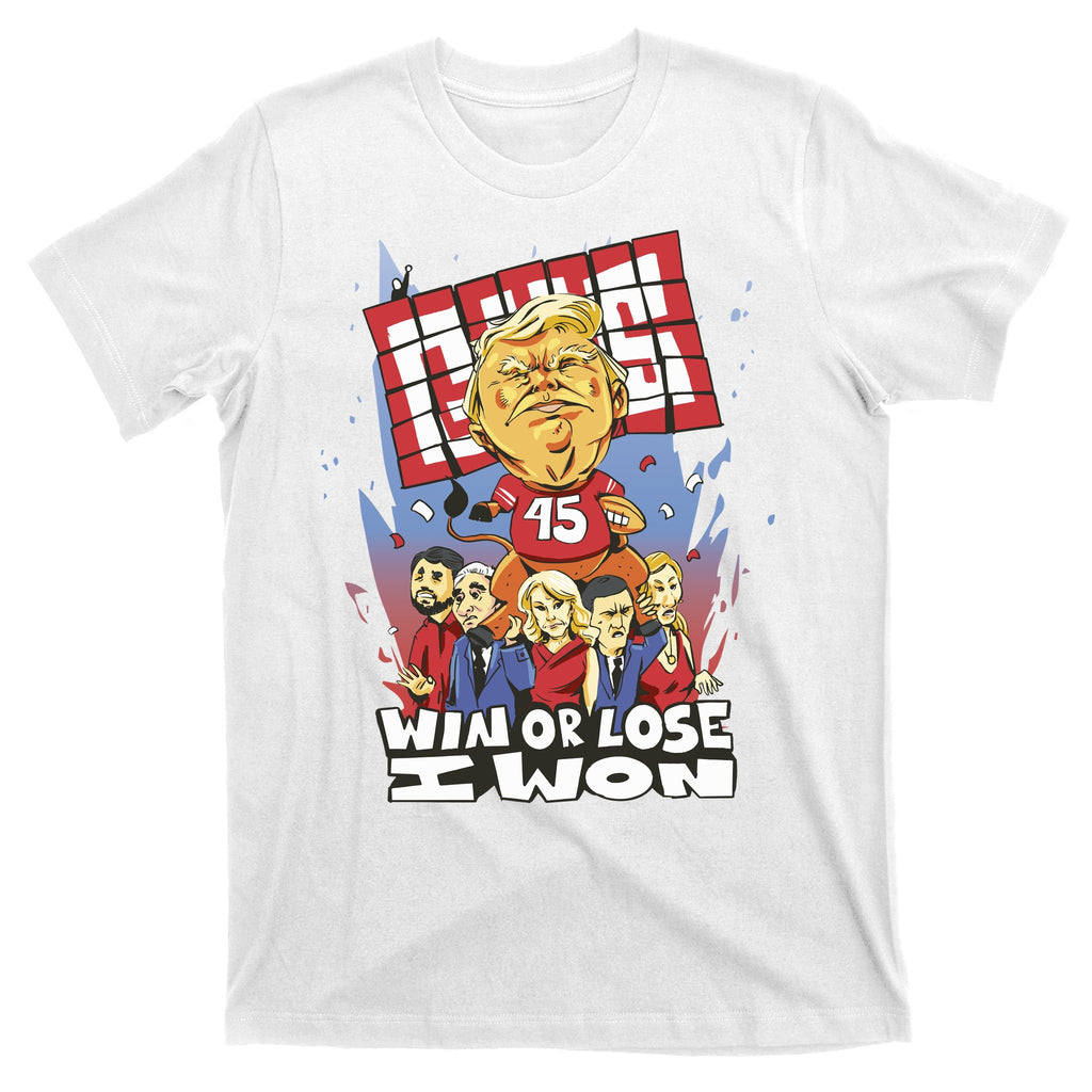 Trump Politician Football Parody T-Shirt