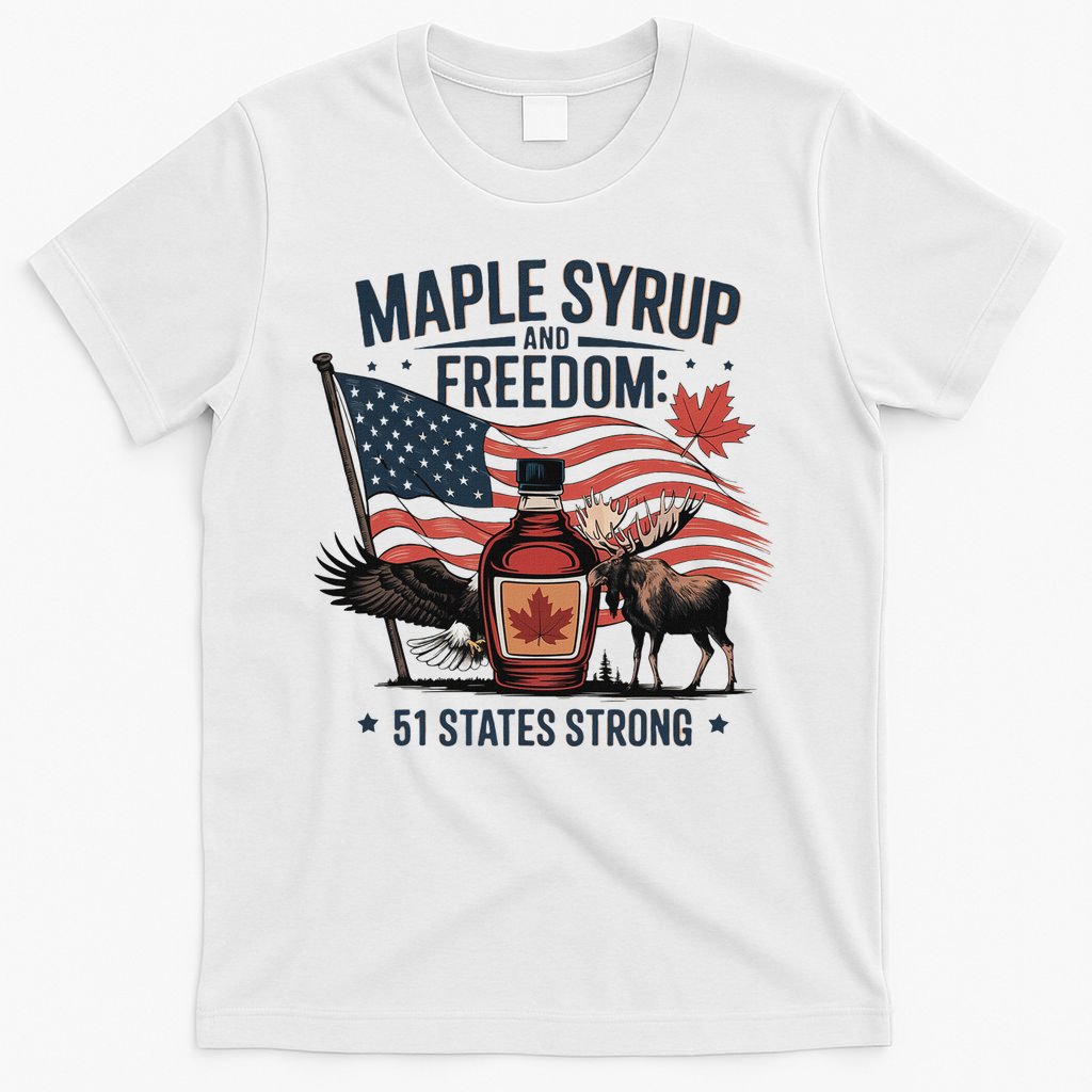 Trump Q Canada 51st State Of Usa T-Shirt