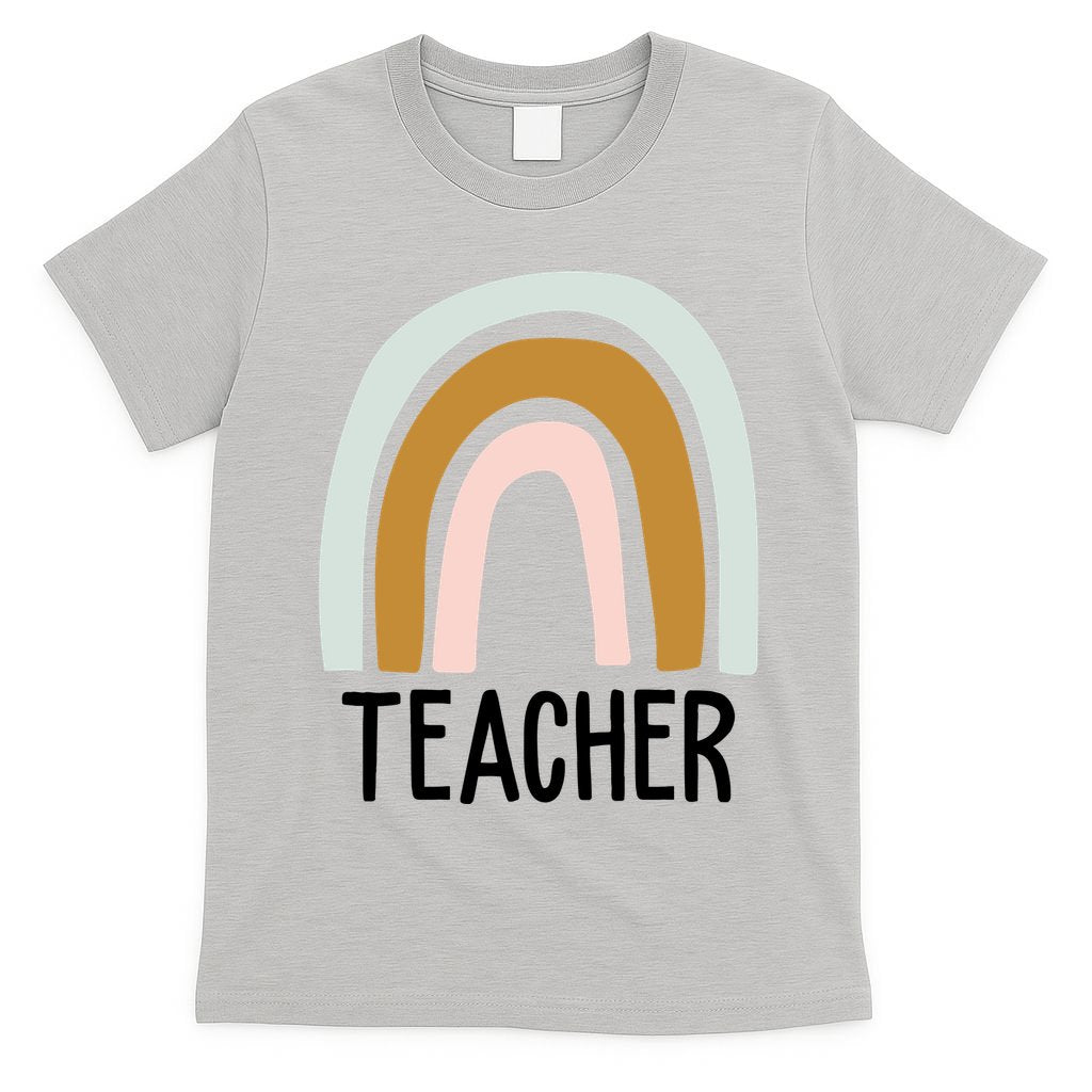 Teacher Rainbow Back To School T-Shirt