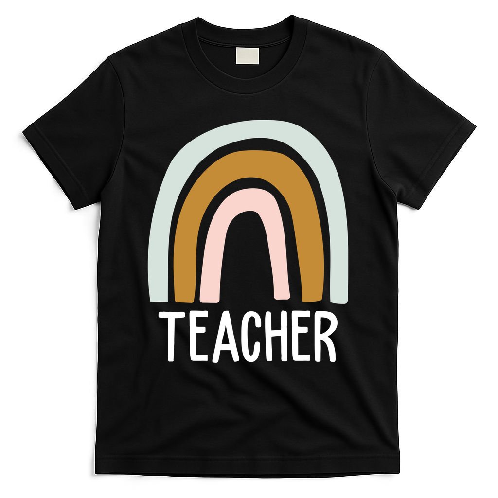 Teacher Rainbow Back To School T-Shirt