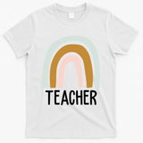 Teacher Rainbow Back To School T-Shirt