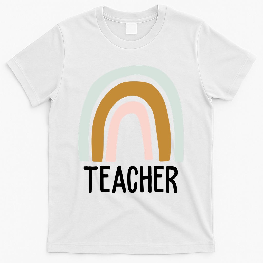 Teacher Rainbow Back To School T-Shirt
