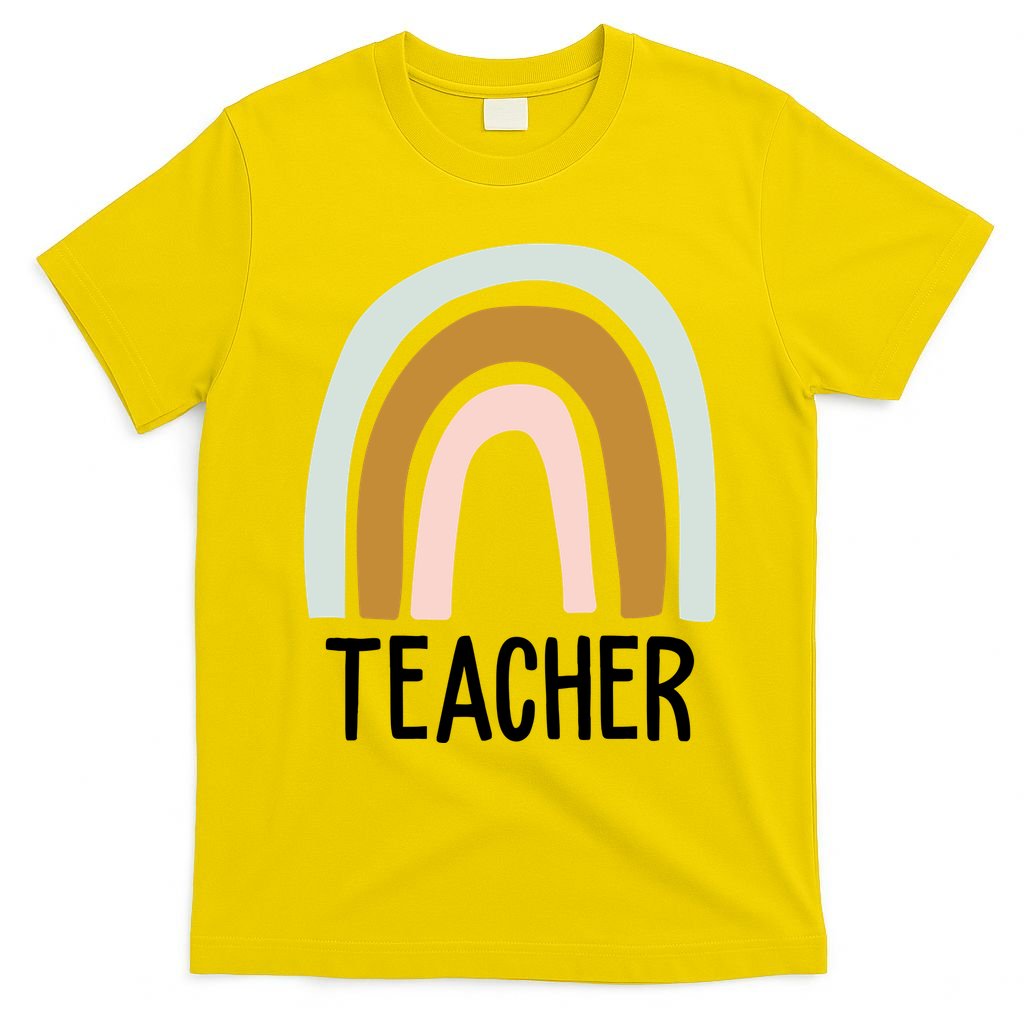 Teacher Rainbow Back To School T-Shirt