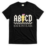 Teachers Rock Back To School ABCD Back In Class T-Shirt