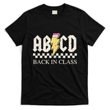 Teachers Rock Back To School ABCD Back In Class T-Shirt