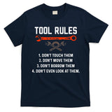 Tool Rules Funny Meme Mechanic Auto Repair T-Shirt