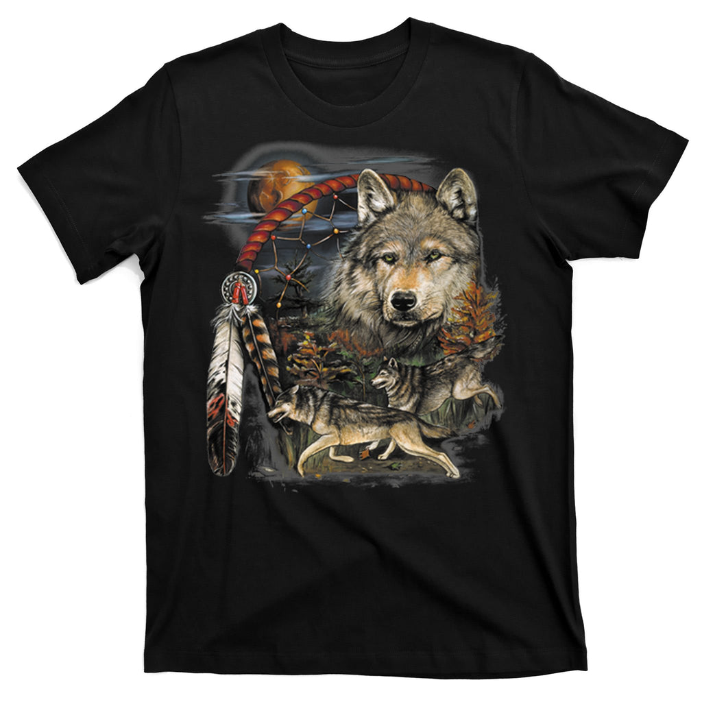 Tribesman Wolf T-Shirt