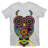 Trippy Big Eyed Owl T-Shirt