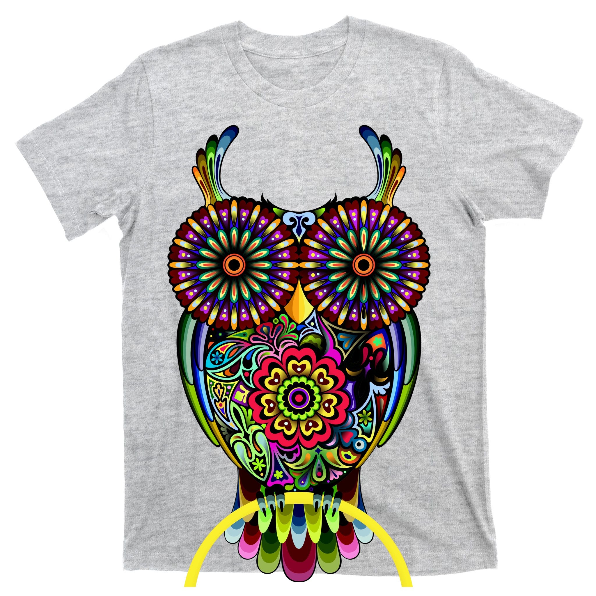 Trippy Big Eyed Owl T-Shirt