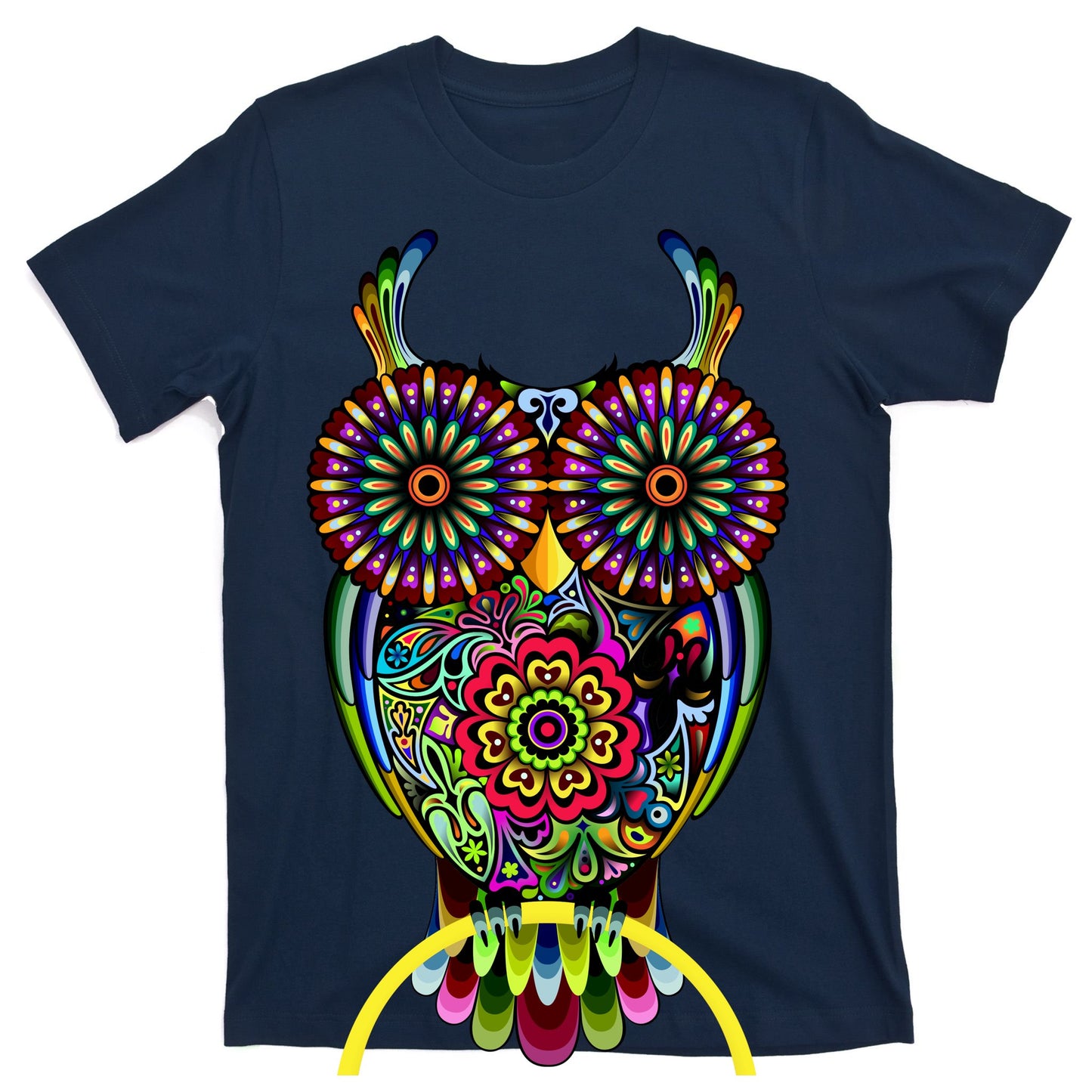 Trippy Big Eyed Owl T-Shirt