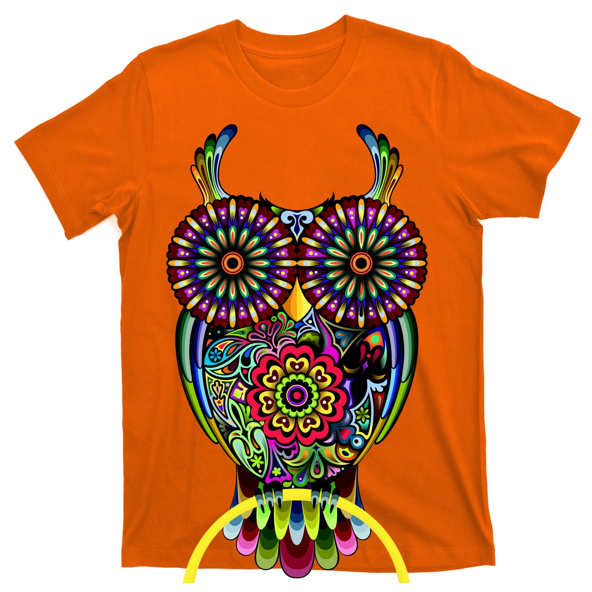 Trippy Big Eyed Owl T-Shirt