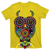 Trippy Big Eyed Owl T-Shirt